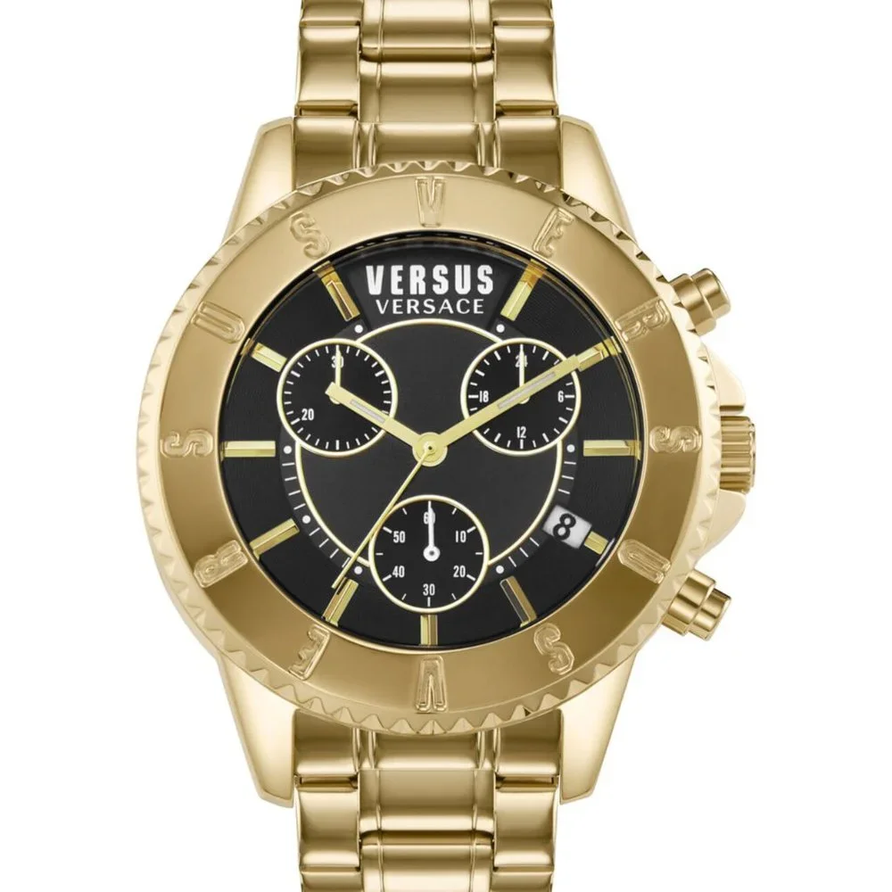 Versace Gold Men's 44mm Watch